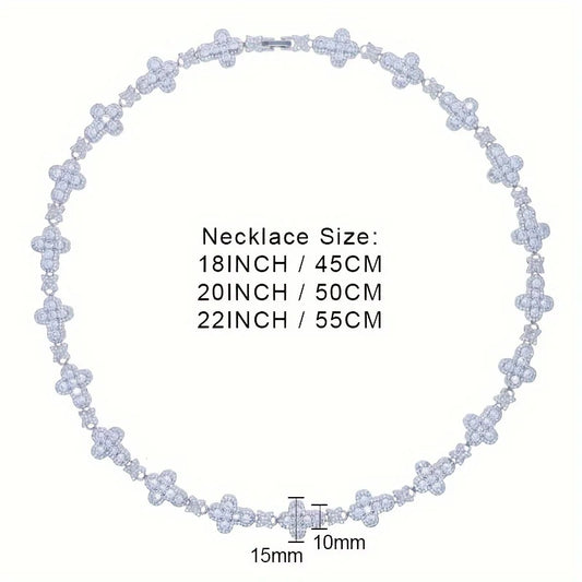 Chrome Moissanite Chain