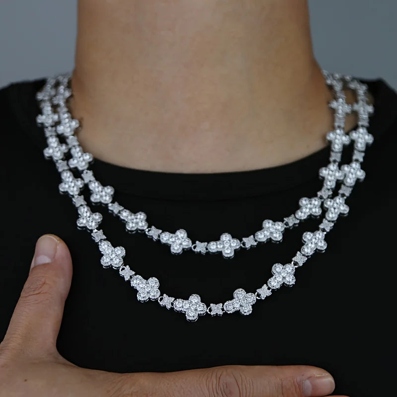 Chrome Moissanite Chain