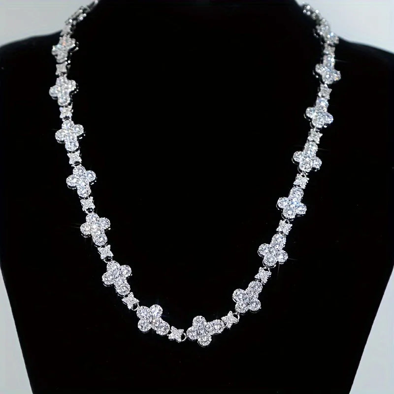 Chrome Moissanite Chain