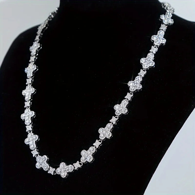 Chrome Moissanite Chain