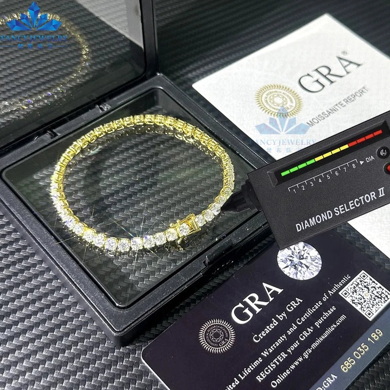 Moissanite Bracelet
