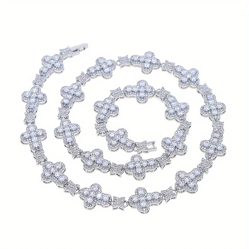 Chrome Moissanite Chain