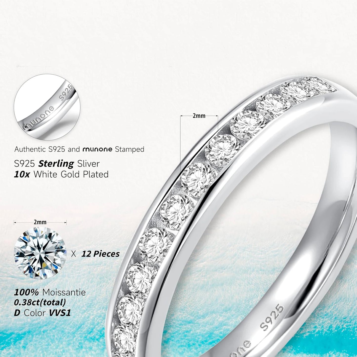 Moissanite Rings