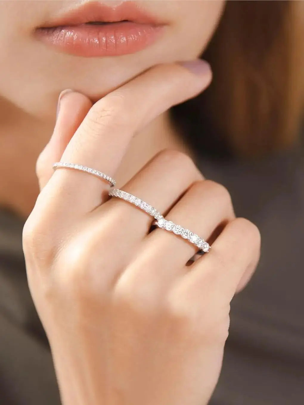 Moissanite Rings